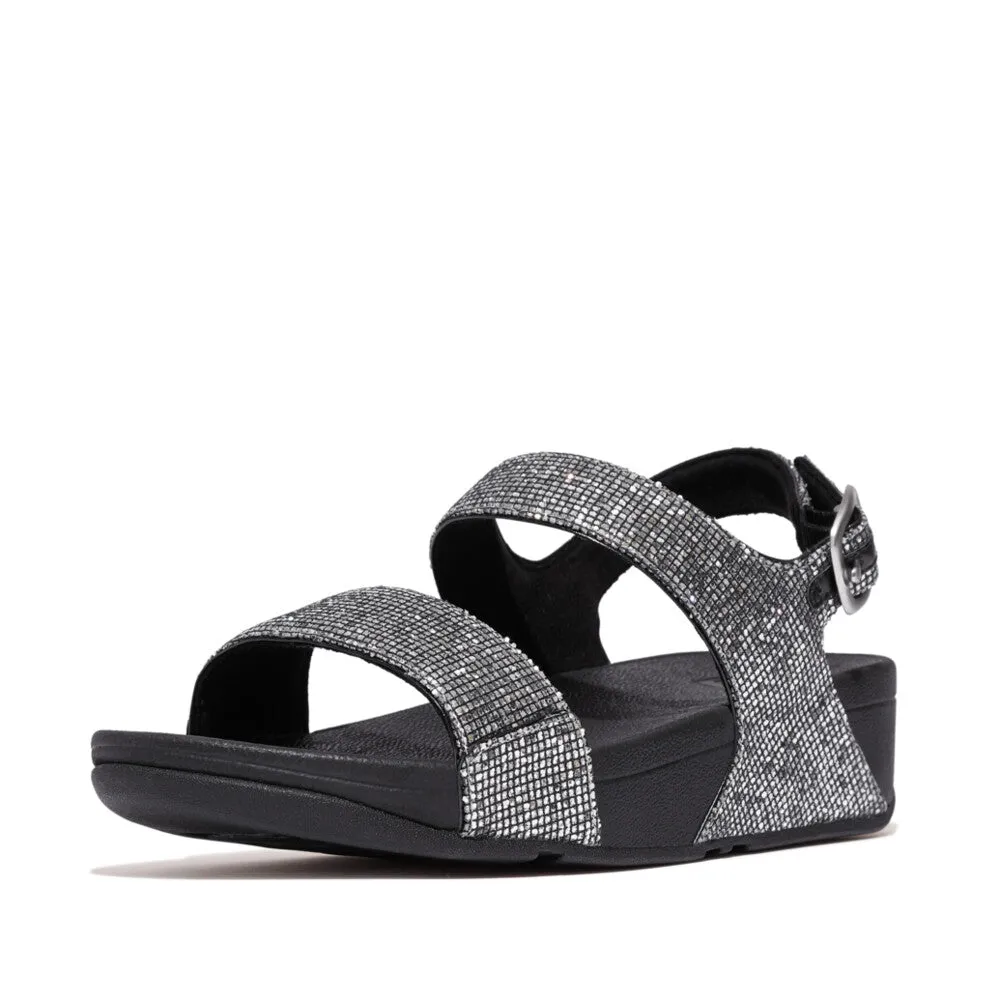 รองเท้าแตะแบบรัดส้น ผู้หญิง รุ่น LULU GLITTERBALL BACK-STRAP SANDALS