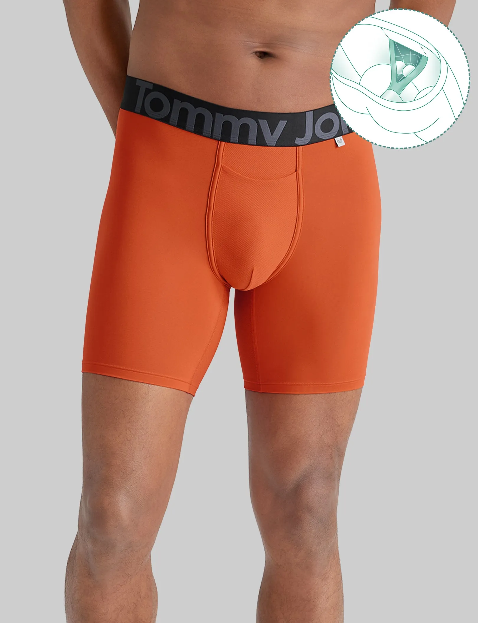 360 Sport Hammock Pouch™ Mid-Length Boxer Brief 6"