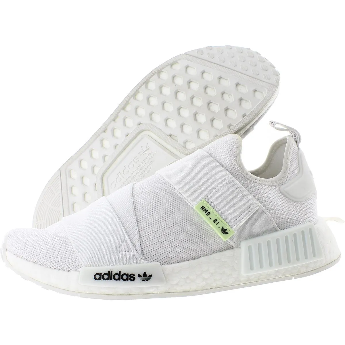 adidas Originals Womens NMD R1 Performance Lifestyle Slip-On Sneakers