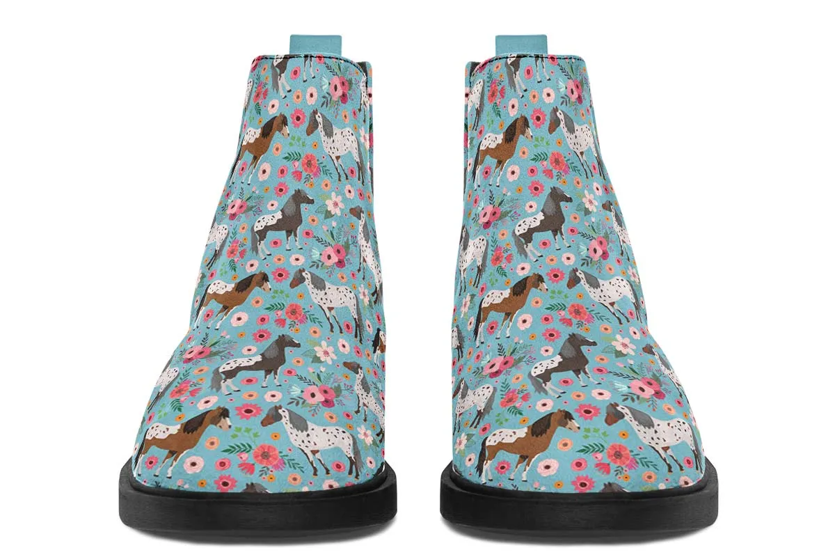 Appaloosa Horse Flower Neat Vibe Boots