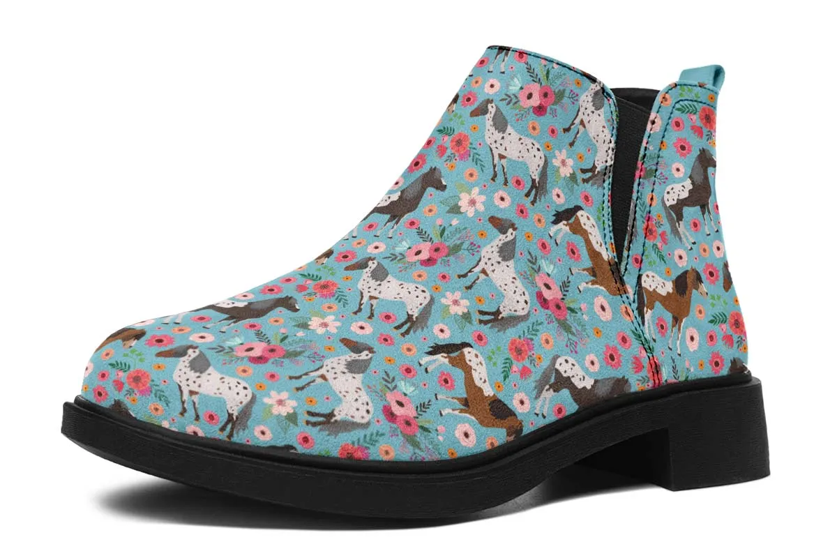 Appaloosa Horse Flower Neat Vibe Boots