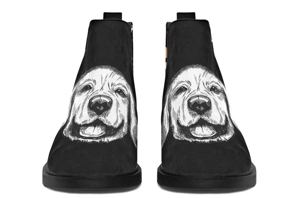 Artsy Labrador Neat Vibe Boots