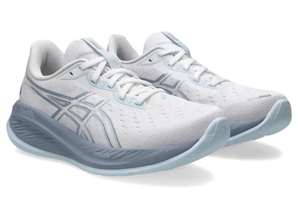 Asics Gel Cumulus 26 (White/Cool Grey) - Women's