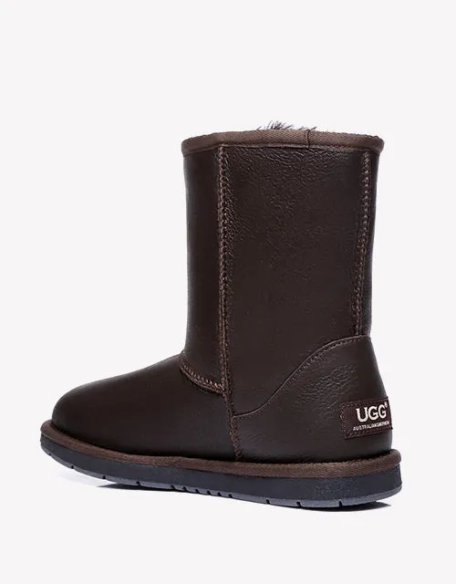 Australian ShepherdDouble-Faced Premium Sheepskin UGG Boots Short Classic Water Resistant