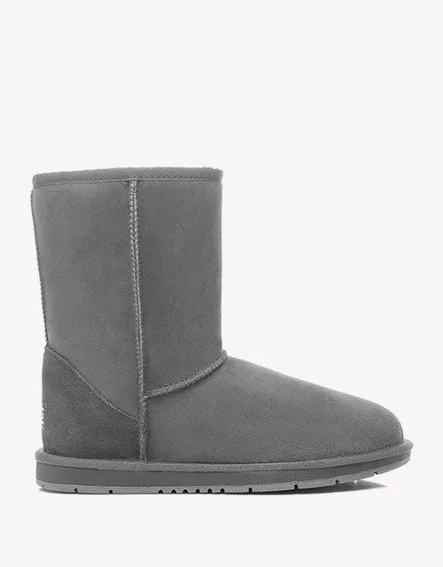 Australian ShepherdDouble-Faced Premium Sheepskin UGG Boots Short Classic Water Resistant