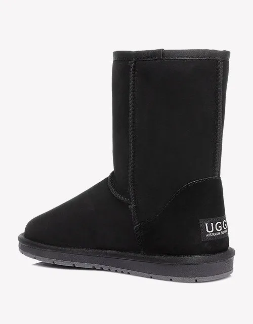 Australian ShepherdDouble-Faced Premium Sheepskin UGG Boots Short Classic Water Resistant