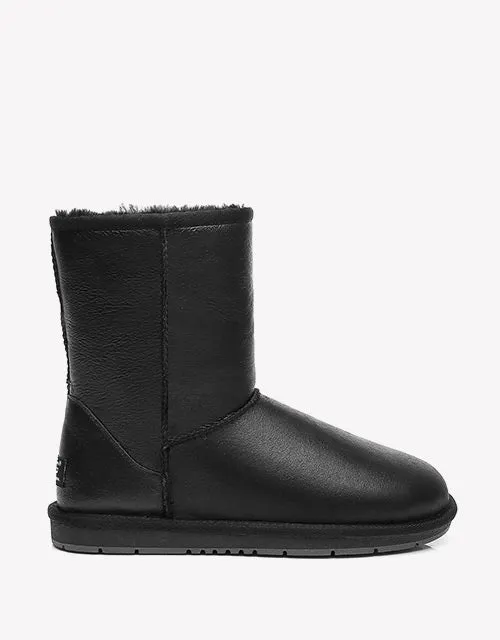 Australian ShepherdDouble-Faced Premium Sheepskin UGG Boots Short Classic Water Resistant