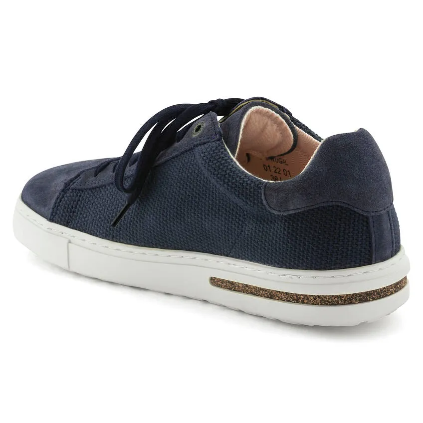 Birkenstock Men's Bend Low Canvas/Suede (Midnight Blue - Regular Fit)