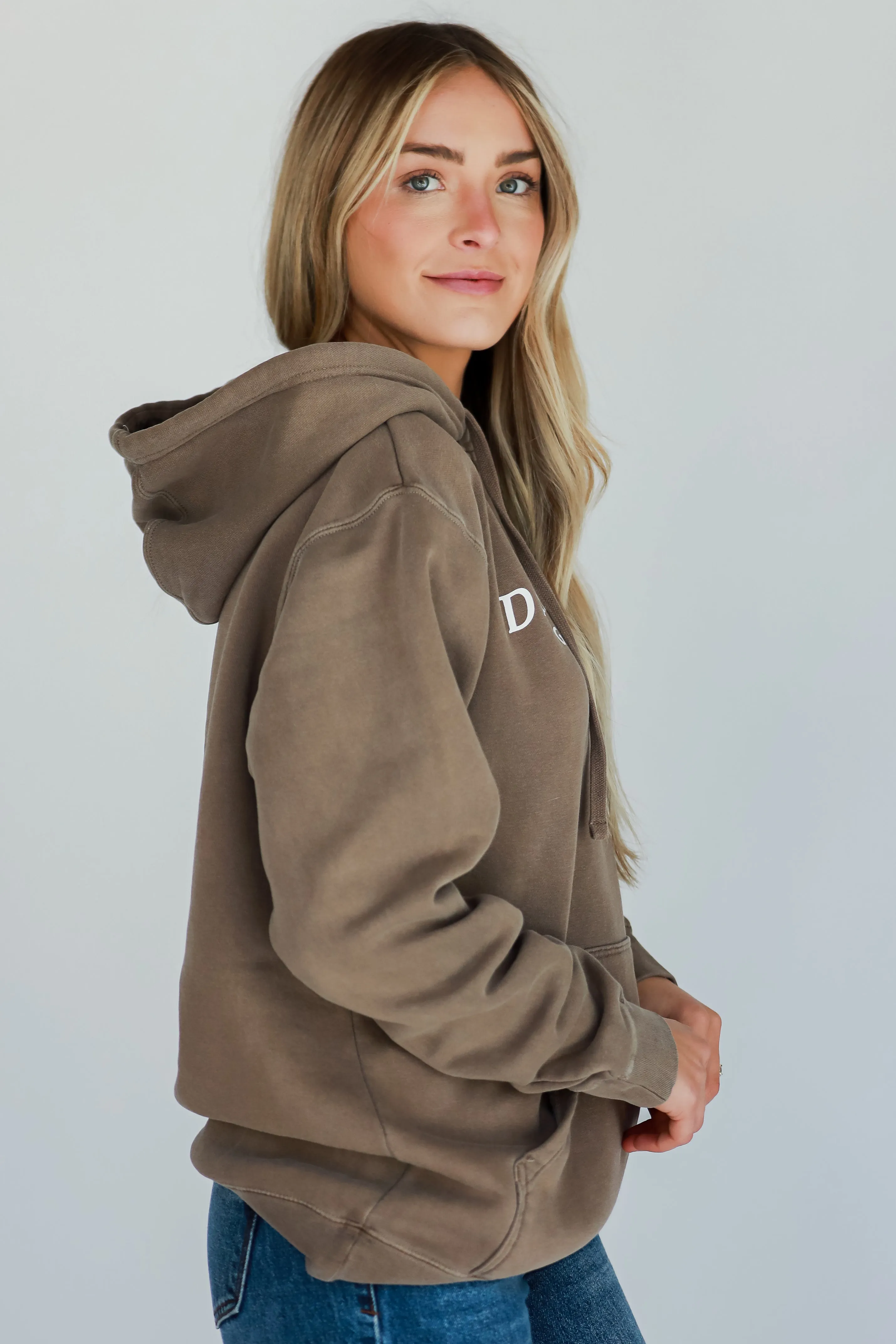 Brown Dahlonega Georgia Hoodie