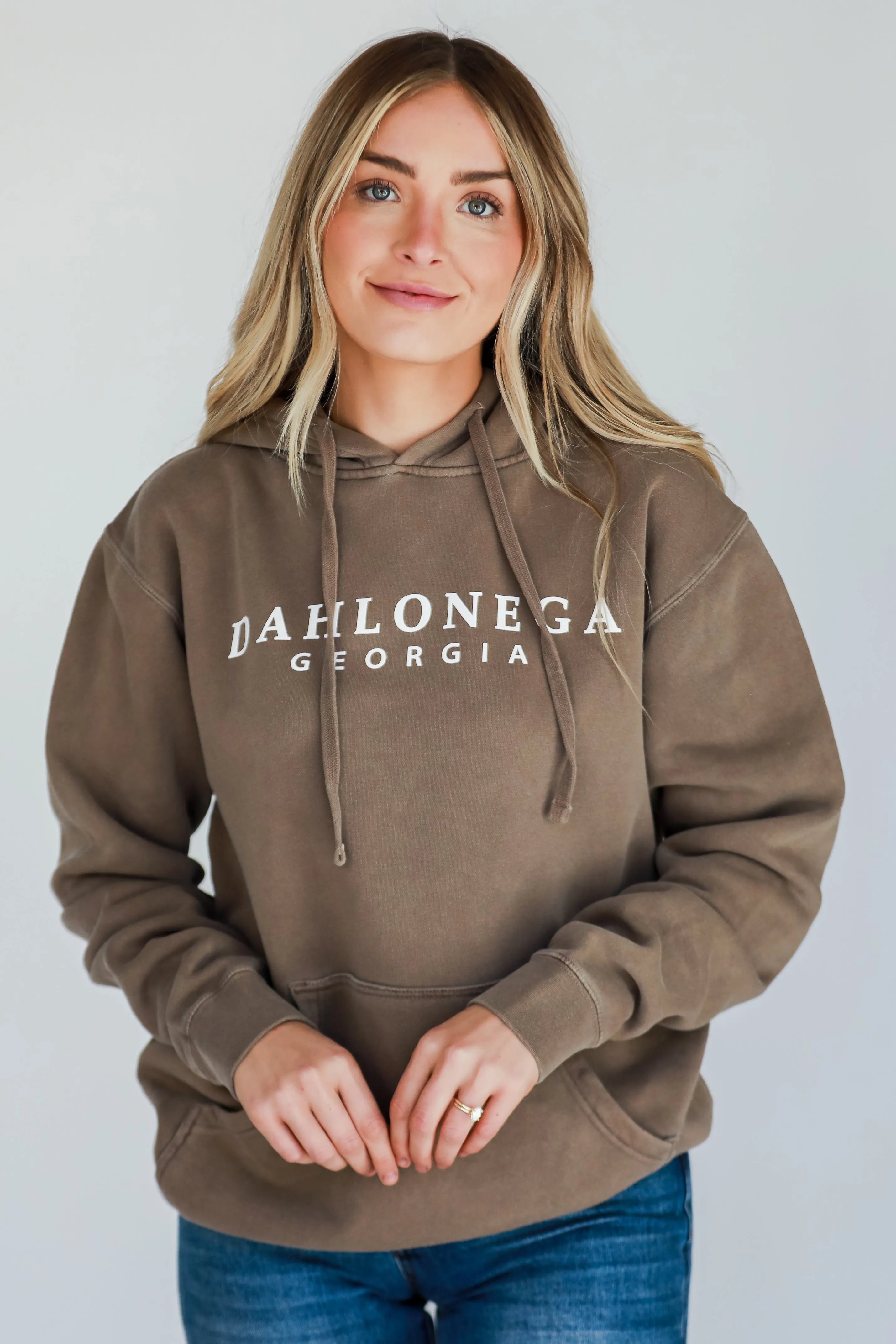 Brown Dahlonega Georgia Hoodie