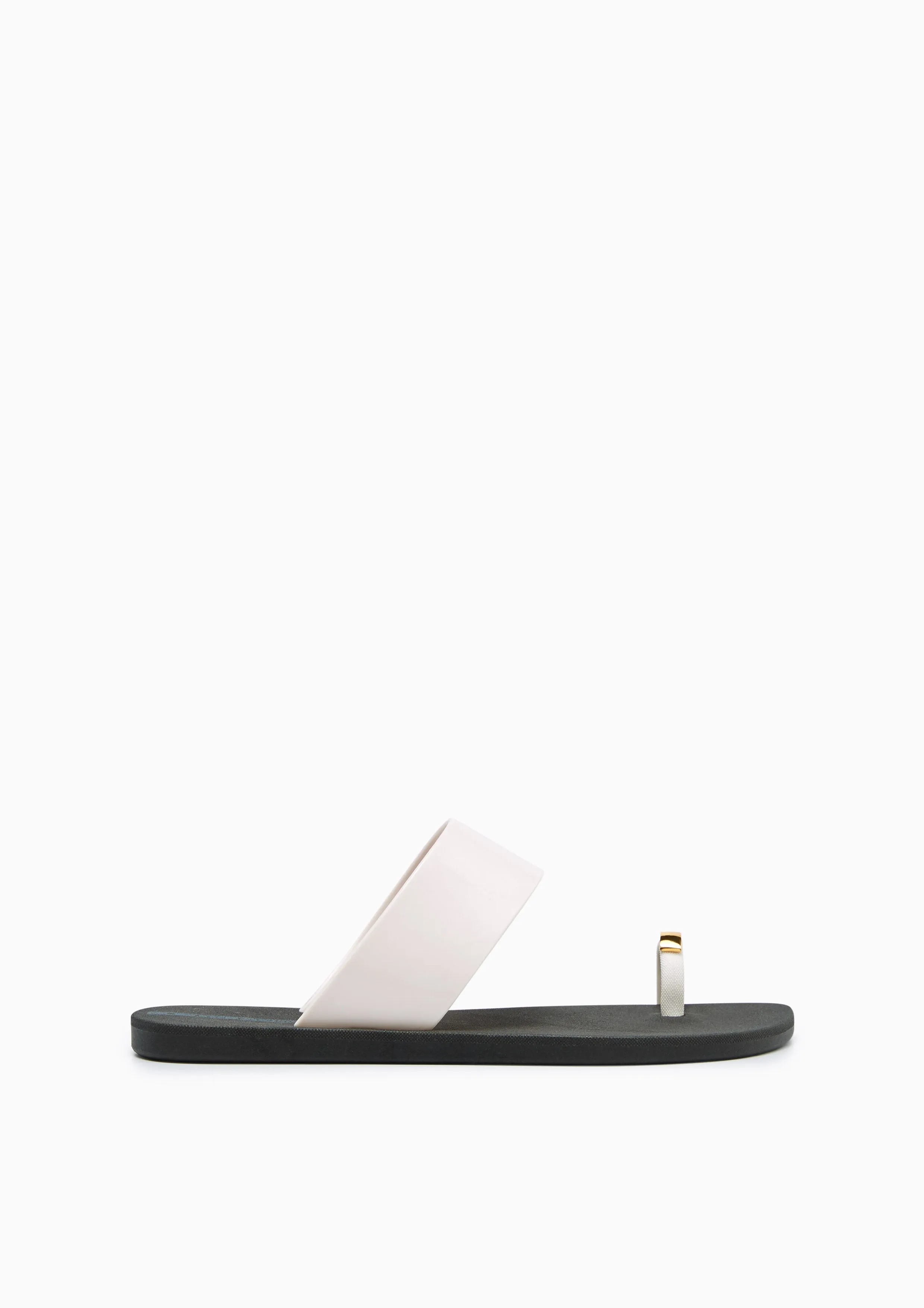 Byron Flat Sandals - Off-White