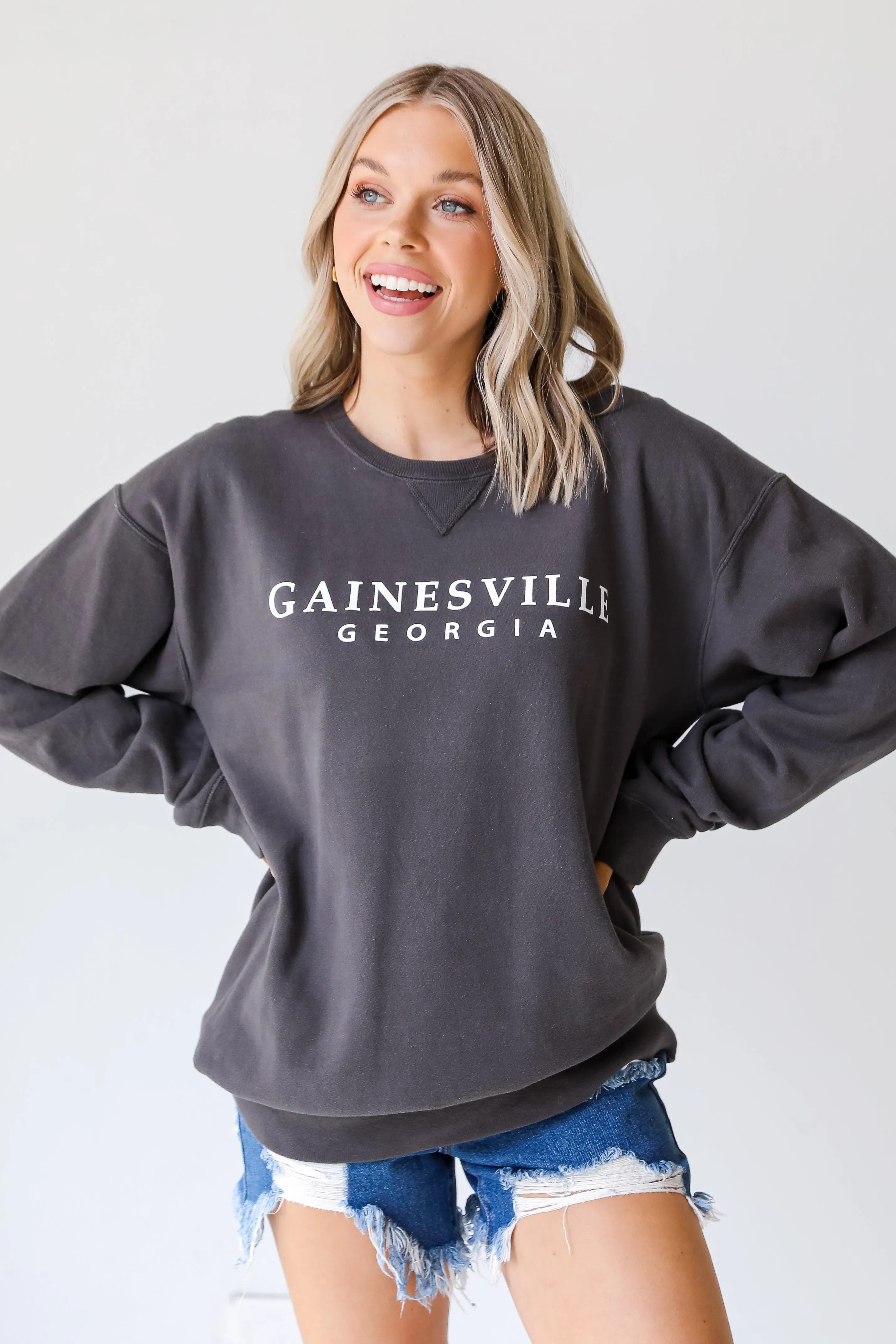 Charcoal Gainesville Georgia Sweatshirt