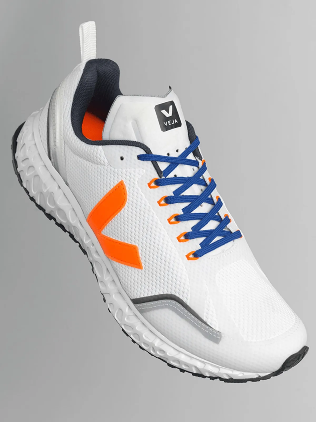 Condor Mesh White Orange Fluo Sneakers