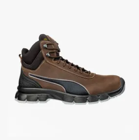 CONDOR MID Mens Nubuck Safety Boots Brown