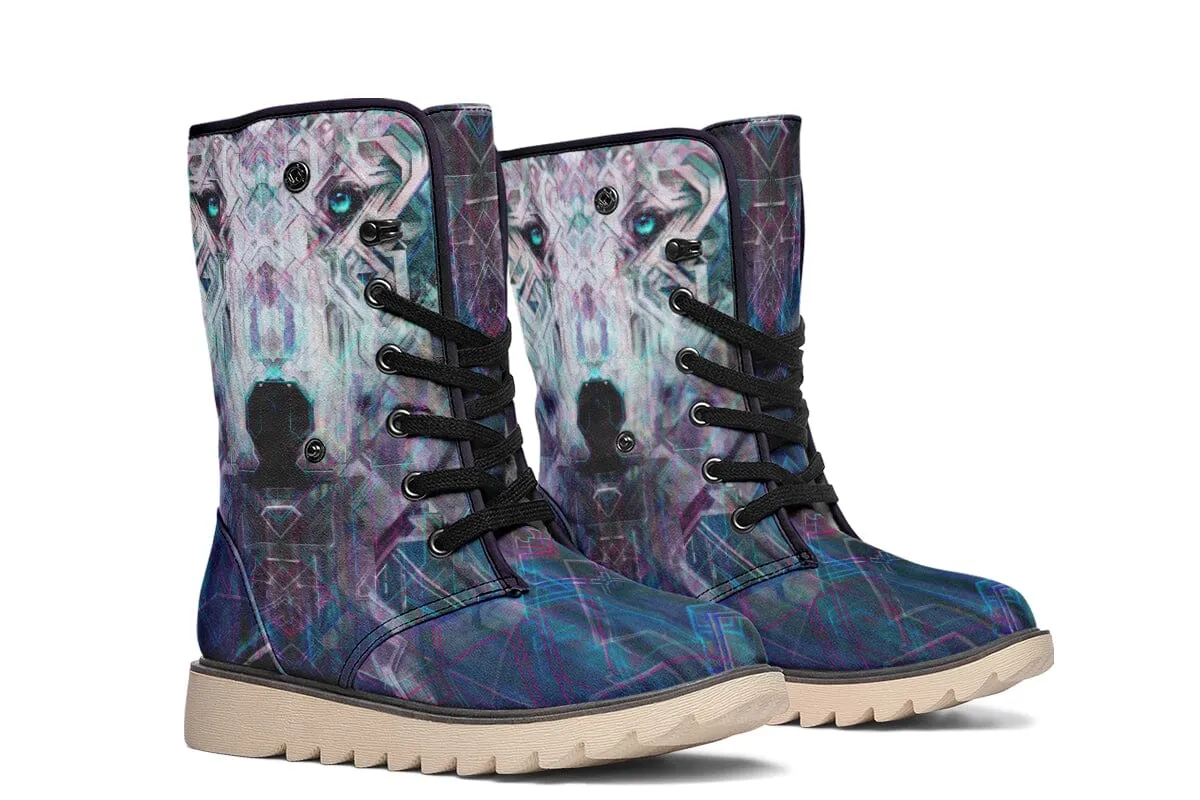 Crystal Wolf Moon Boots