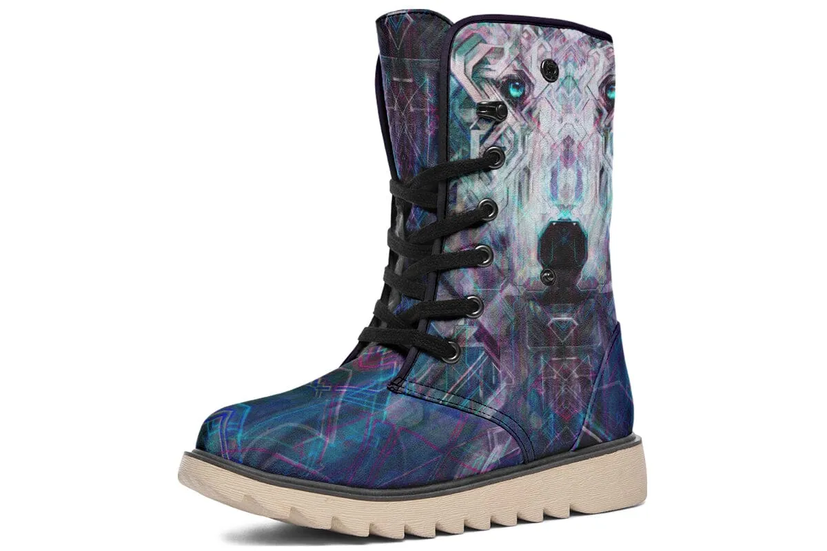 Crystal Wolf Moon Boots