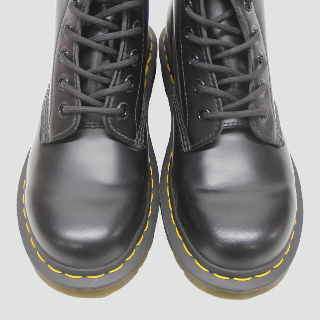 Dr. Martens 1460 Smooth Black Leather Unisex Boots - UK 5