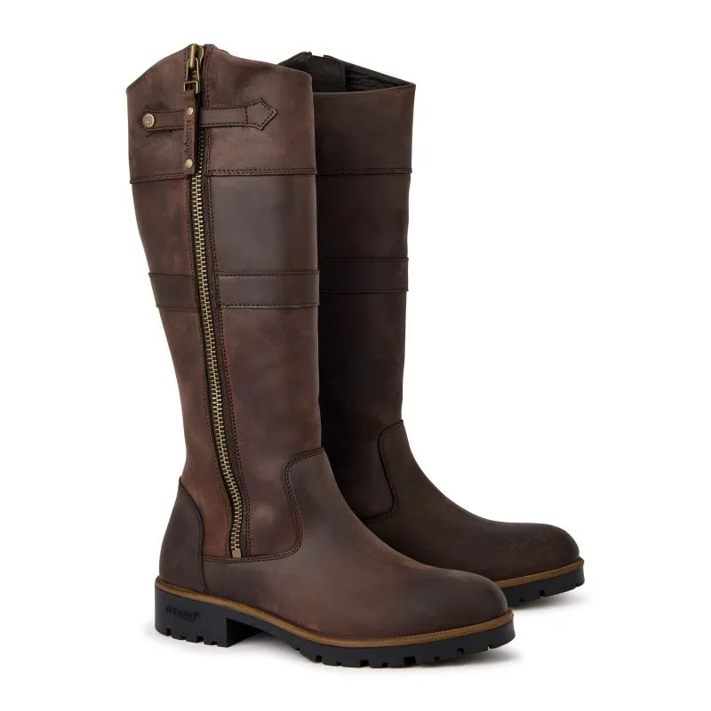 Dubarry Roundstone GORE-TEX Ladies Waterproof Leather Boot - Old Rum