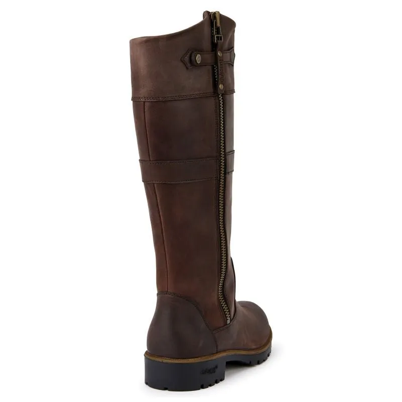 Dubarry Roundstone GORE-TEX Ladies Waterproof Leather Boot - Old Rum