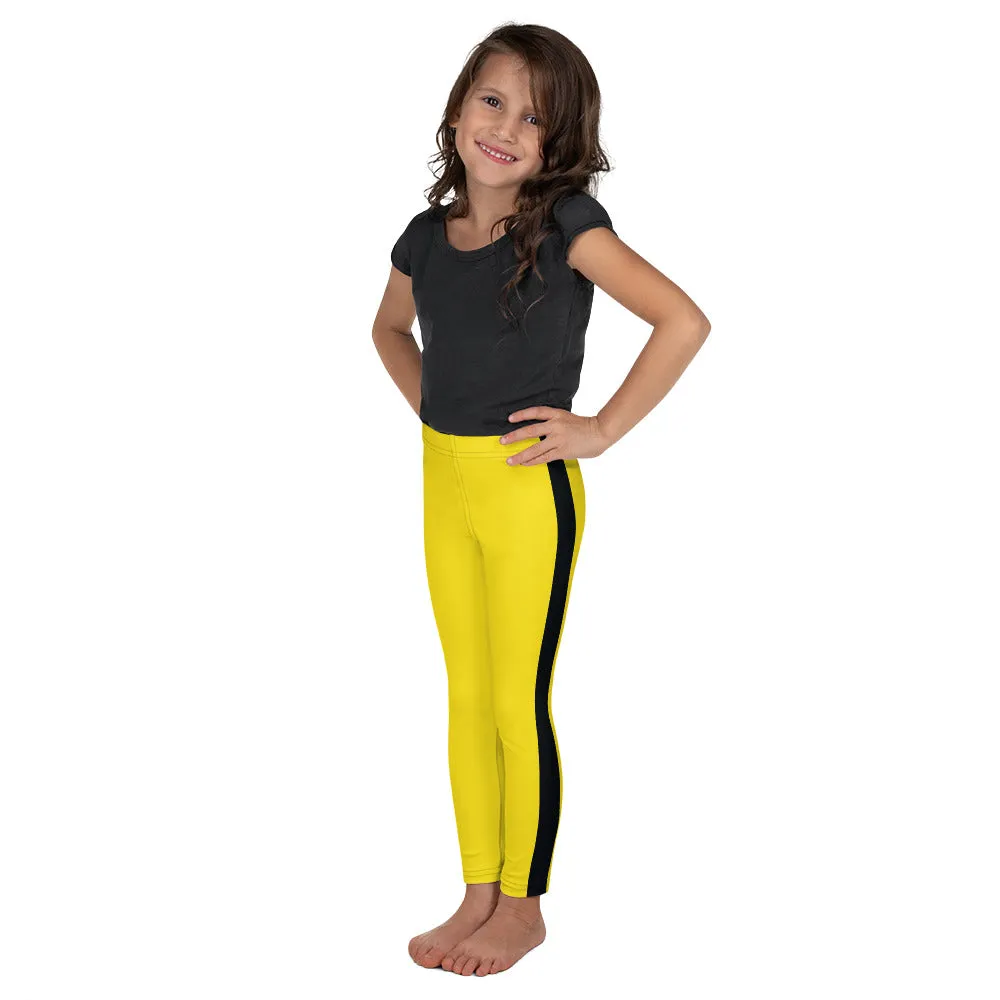 Elevate Your Girl's Style with Girls' Bruce Lee Game of Death Kill Bill Leggings