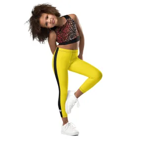 Elevate Your Girl's Style with Girls' Bruce Lee Game of Death Kill Bill Leggings