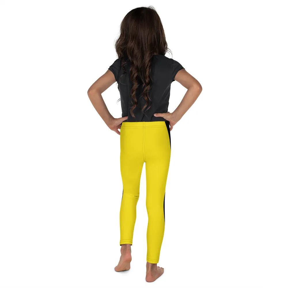 Elevate Your Girl's Style with Girls' Bruce Lee Game of Death Kill Bill Leggings