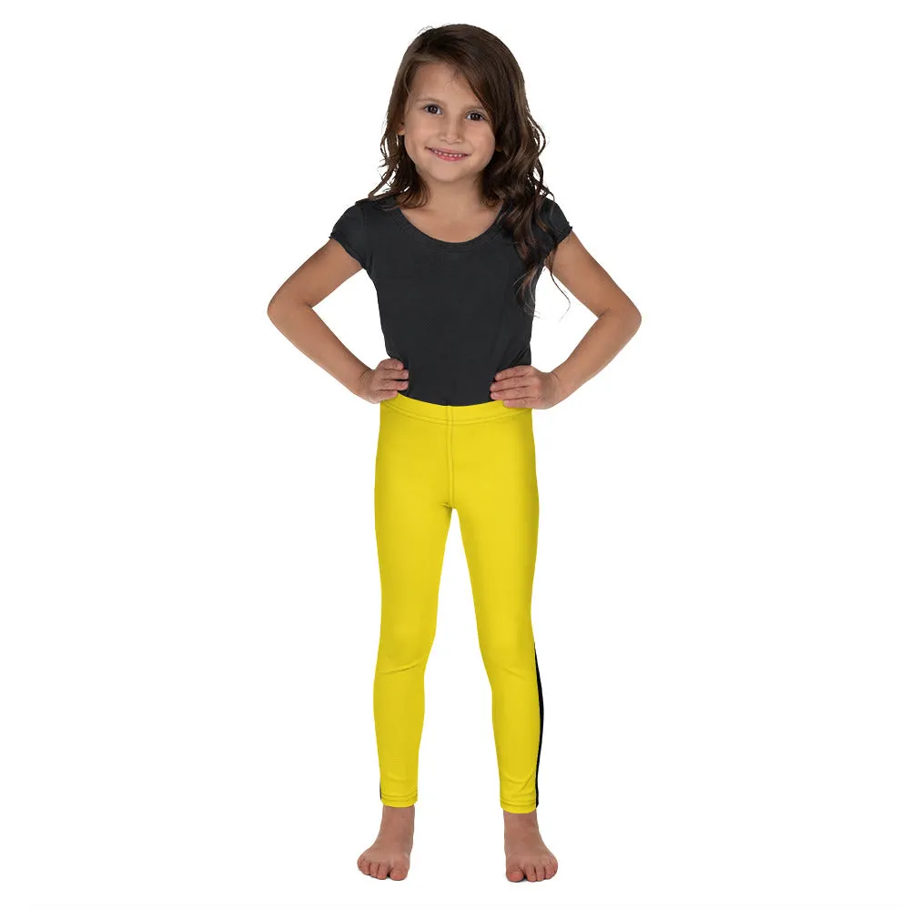 Elevate Your Girl's Style with Girls' Bruce Lee Game of Death Kill Bill Leggings