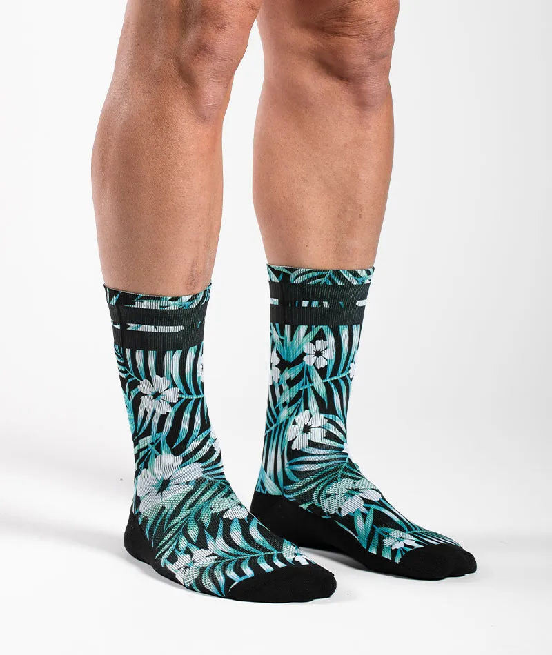 Evergreen Crew Socks