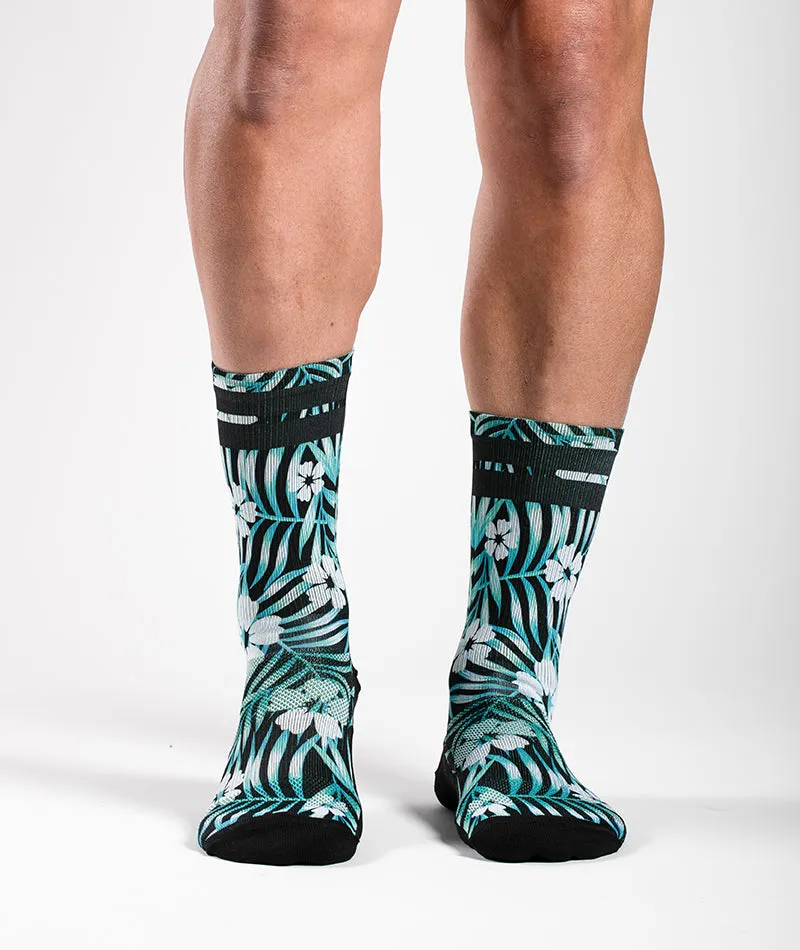 Evergreen Crew Socks