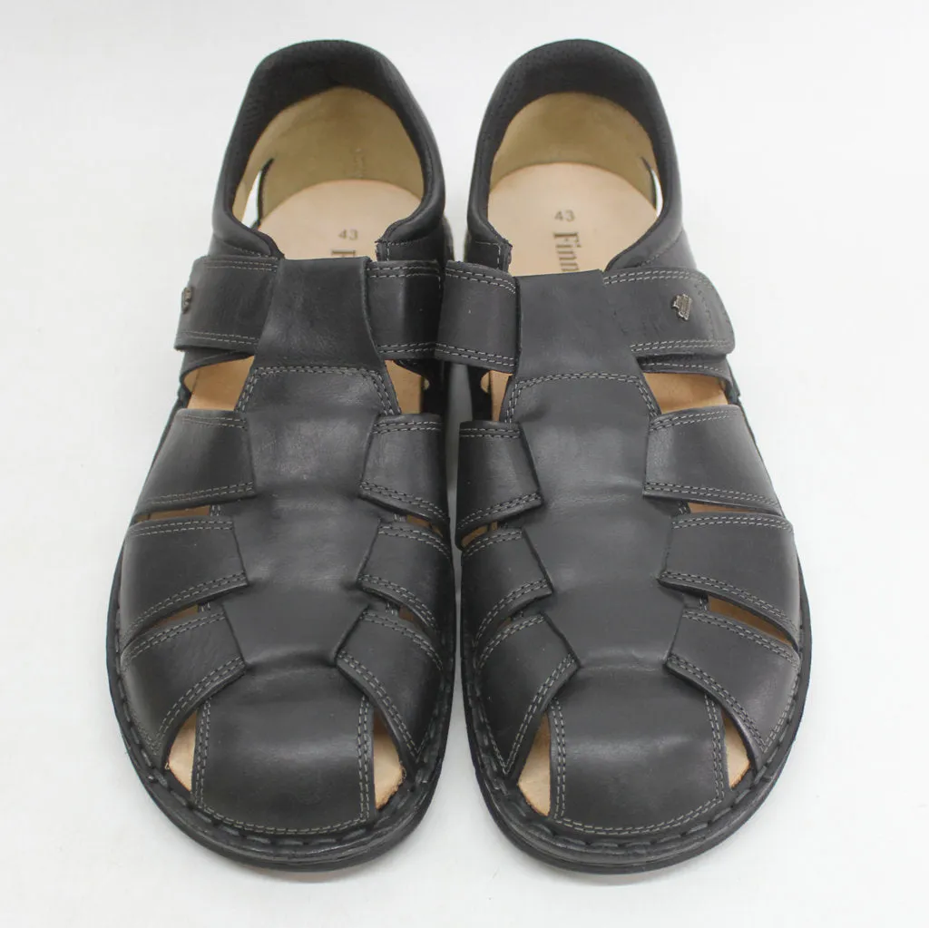 Finn Comfort Mens Sandals Copan-S Casual Hook and Loop Slip On Leather - UK 9