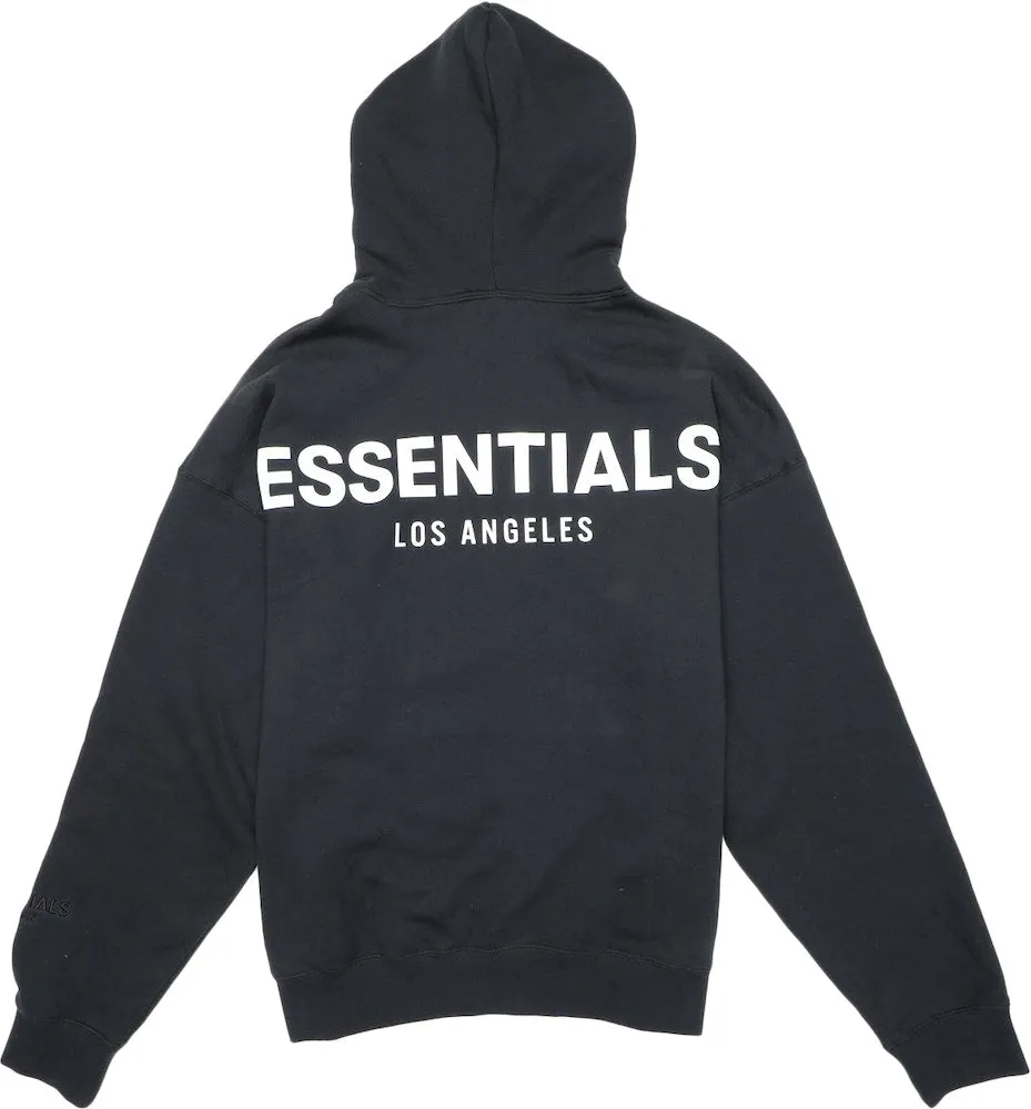 FOG Essentials 3M Reflective LA Exclusive Hoodie Black