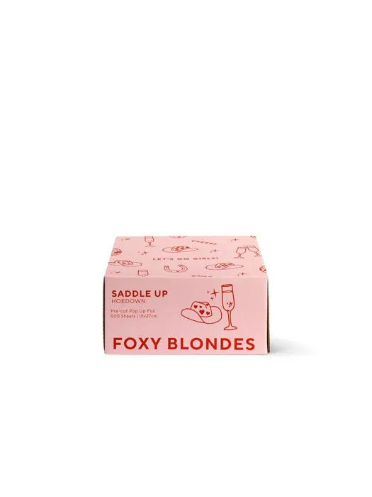 Foxy Blondes Pop-up - Saddle Up