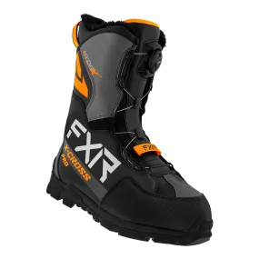 FXR X-Cross Pro BOA Snowmobile Boots Black/Orange