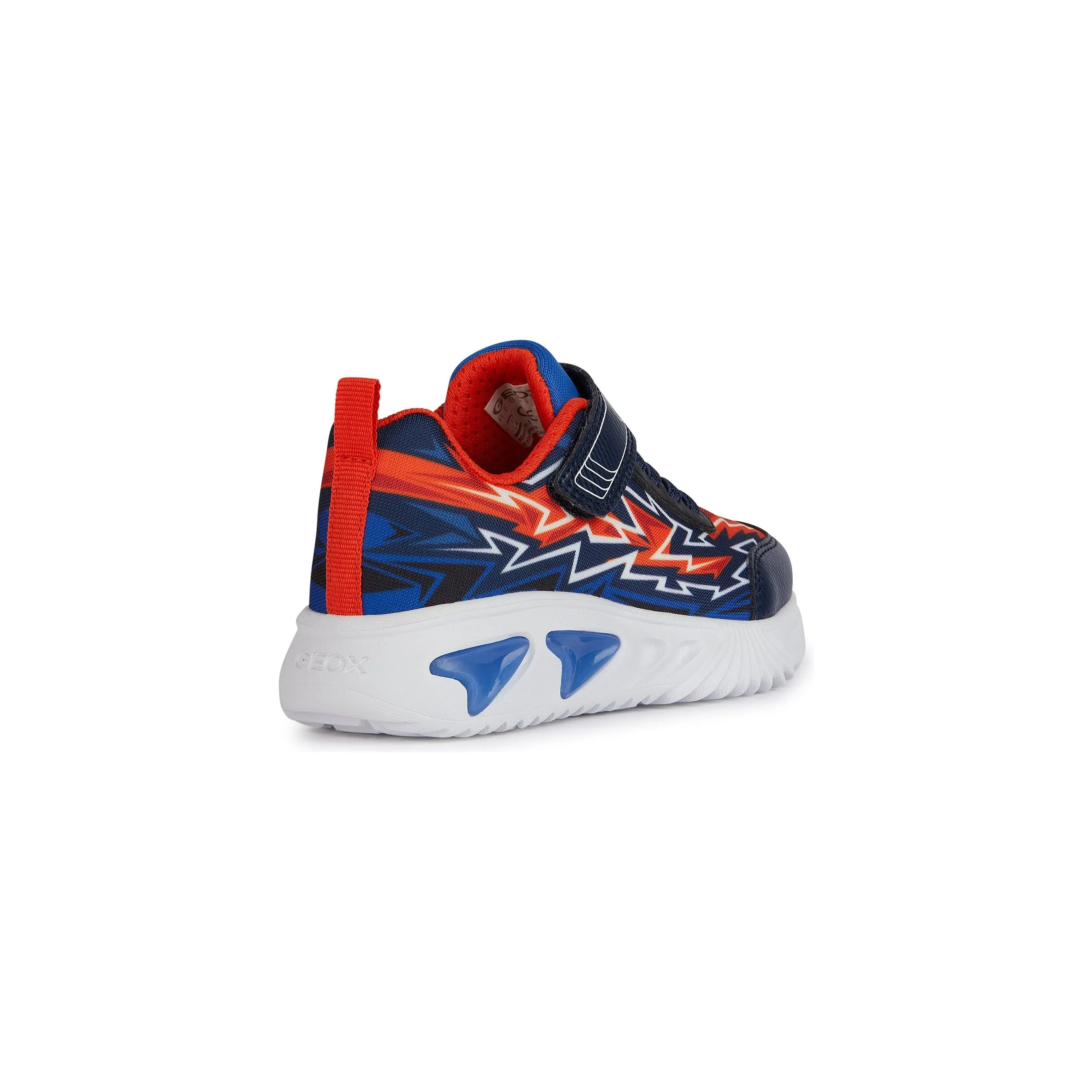 Geox Boys Trainer J Assister J45DZB Navy/Orange