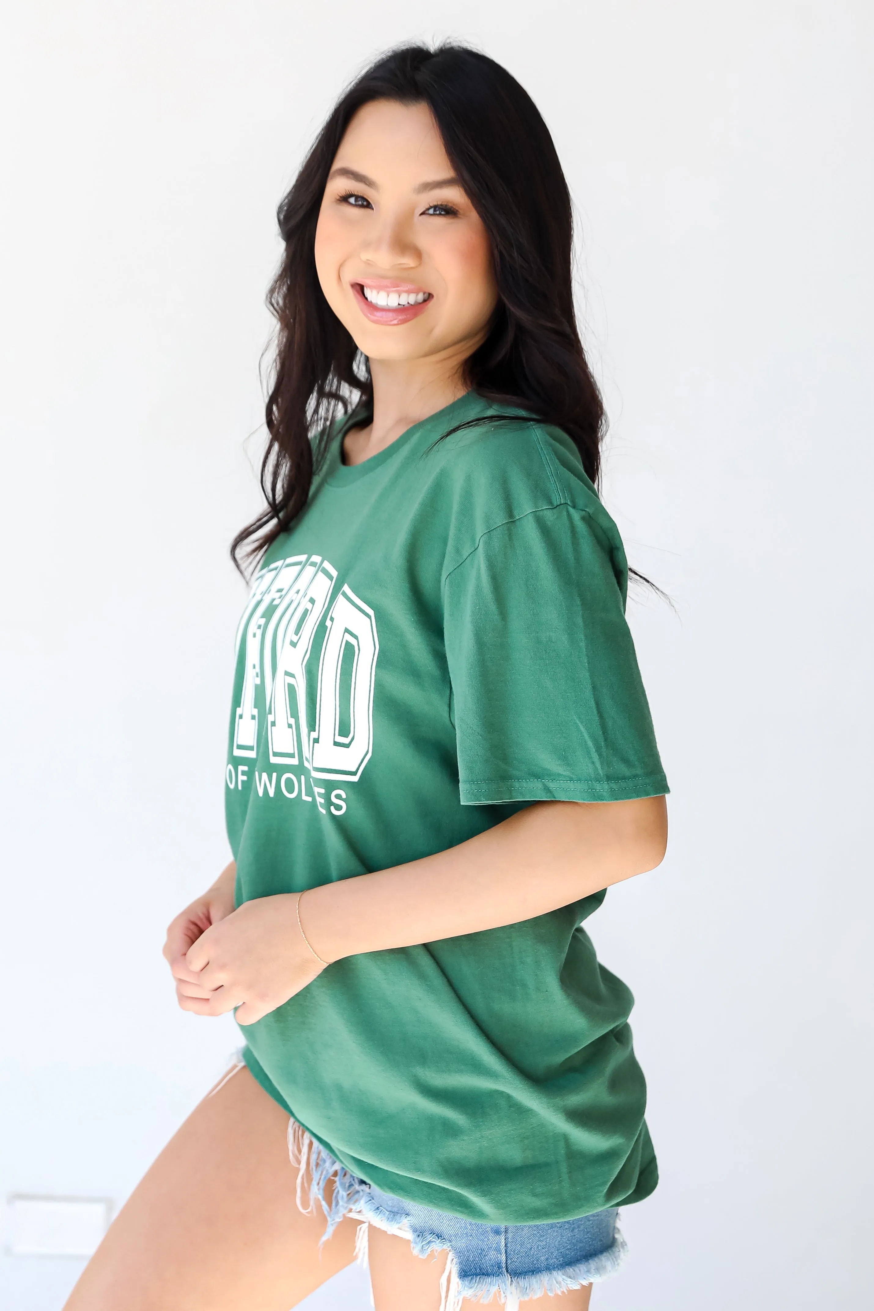 Green Buford Home Of The Wolves Tee