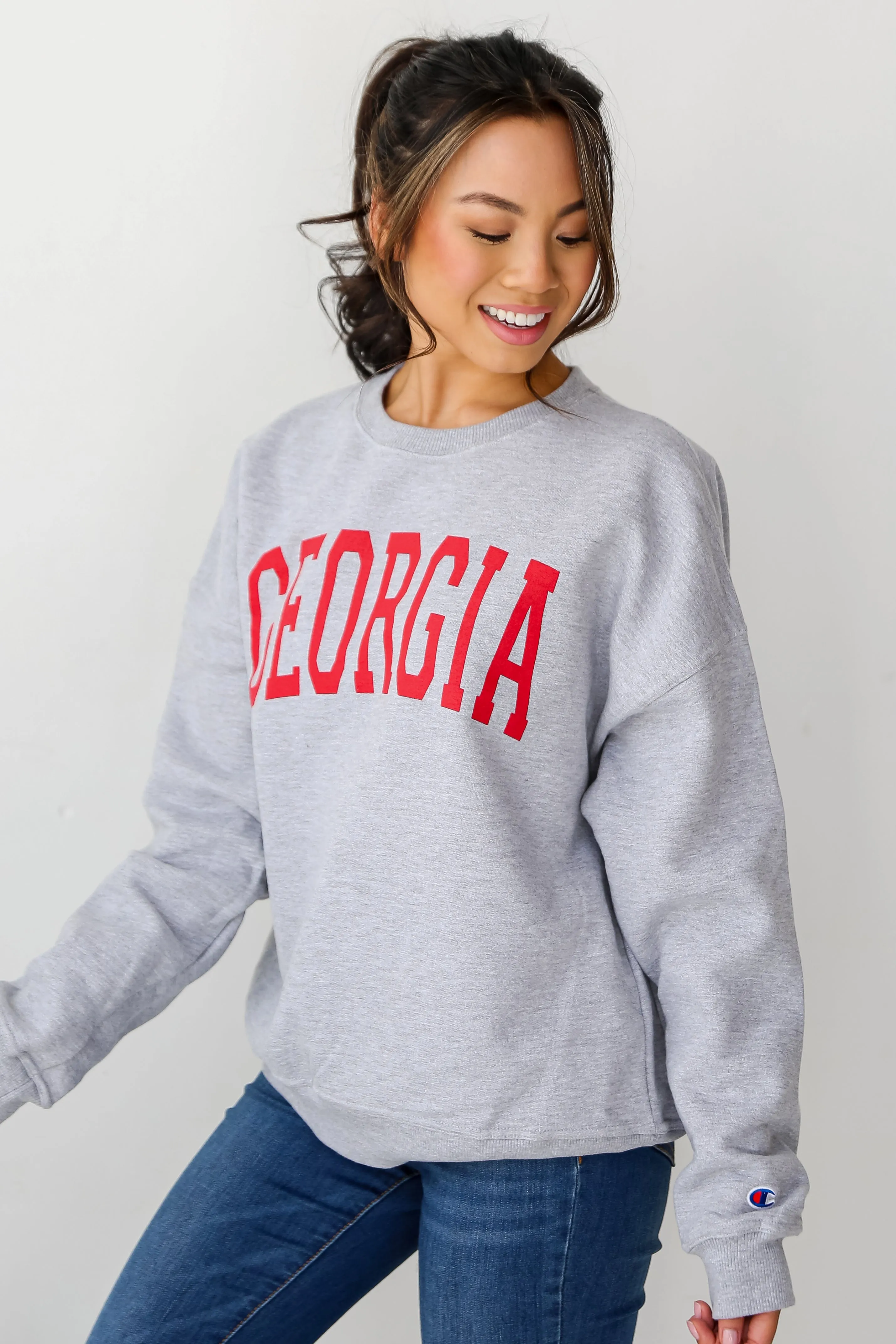 Heather Grey Georgia Sweatshirt