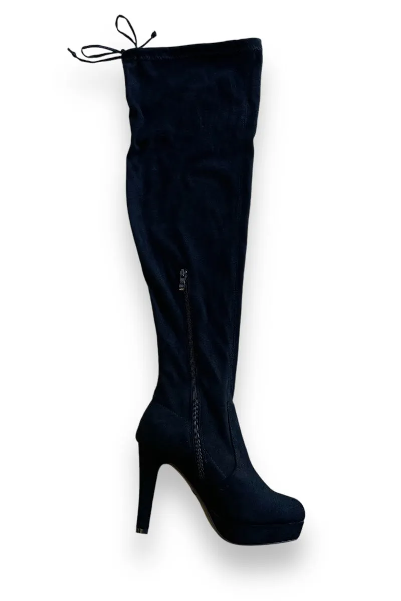 High Heel Thigh High Boots