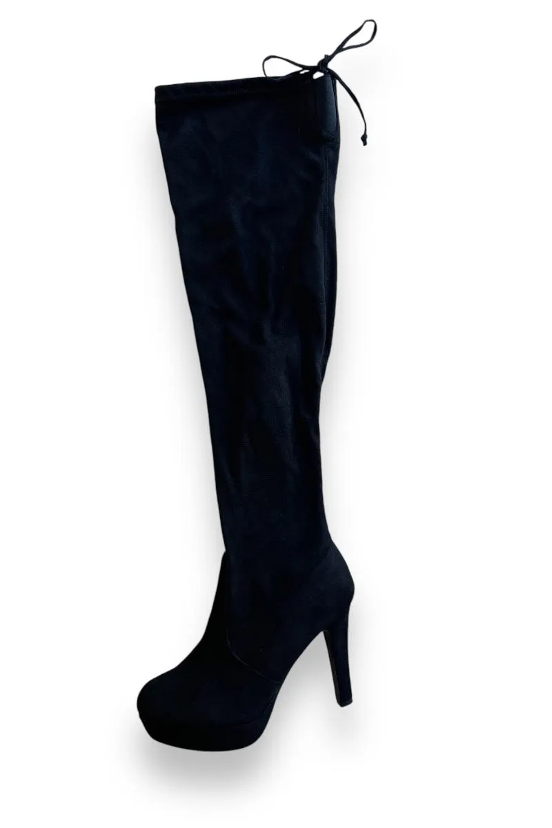 High Heel Thigh High Boots