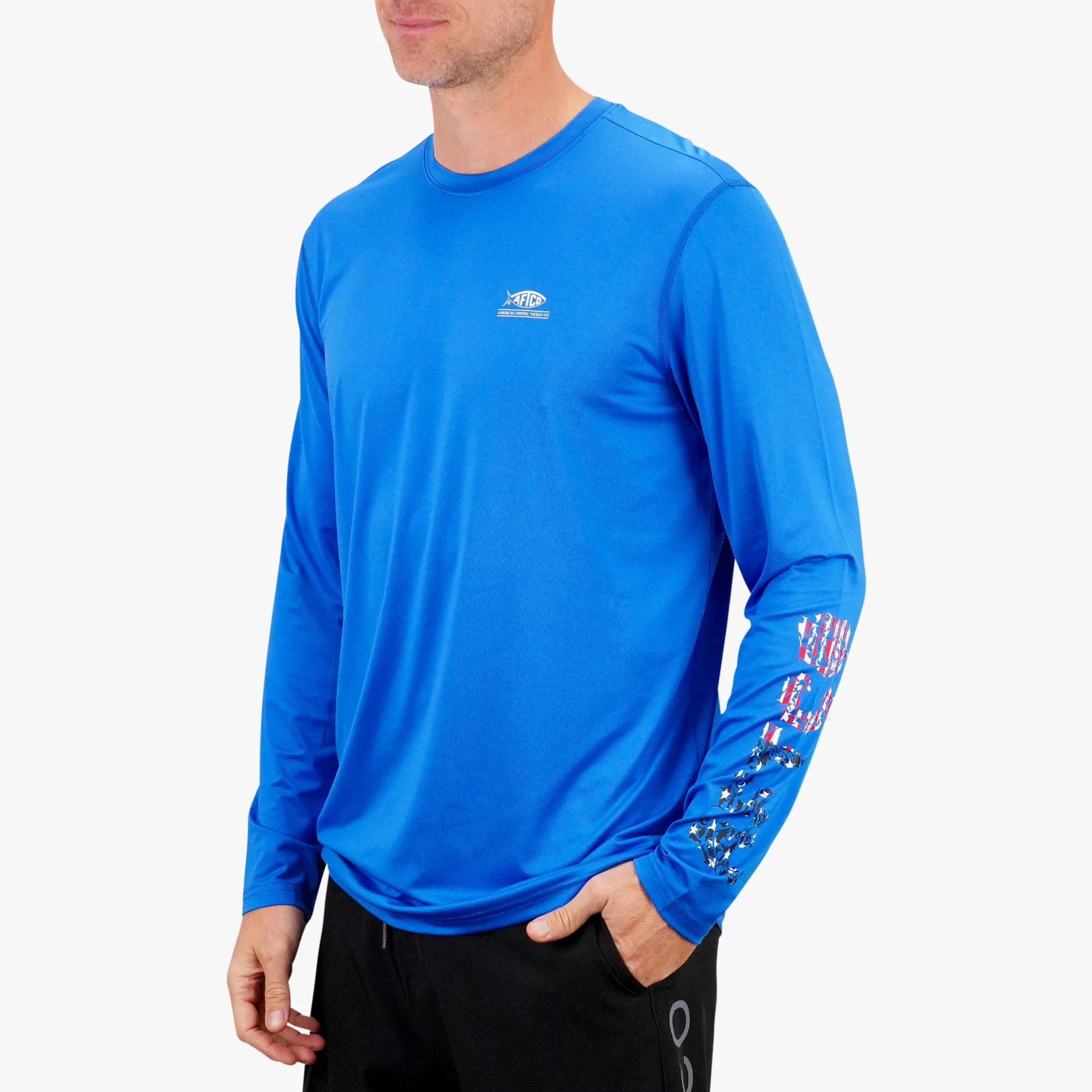 Jigfish Americana UVX LS Sun Protection Shirt