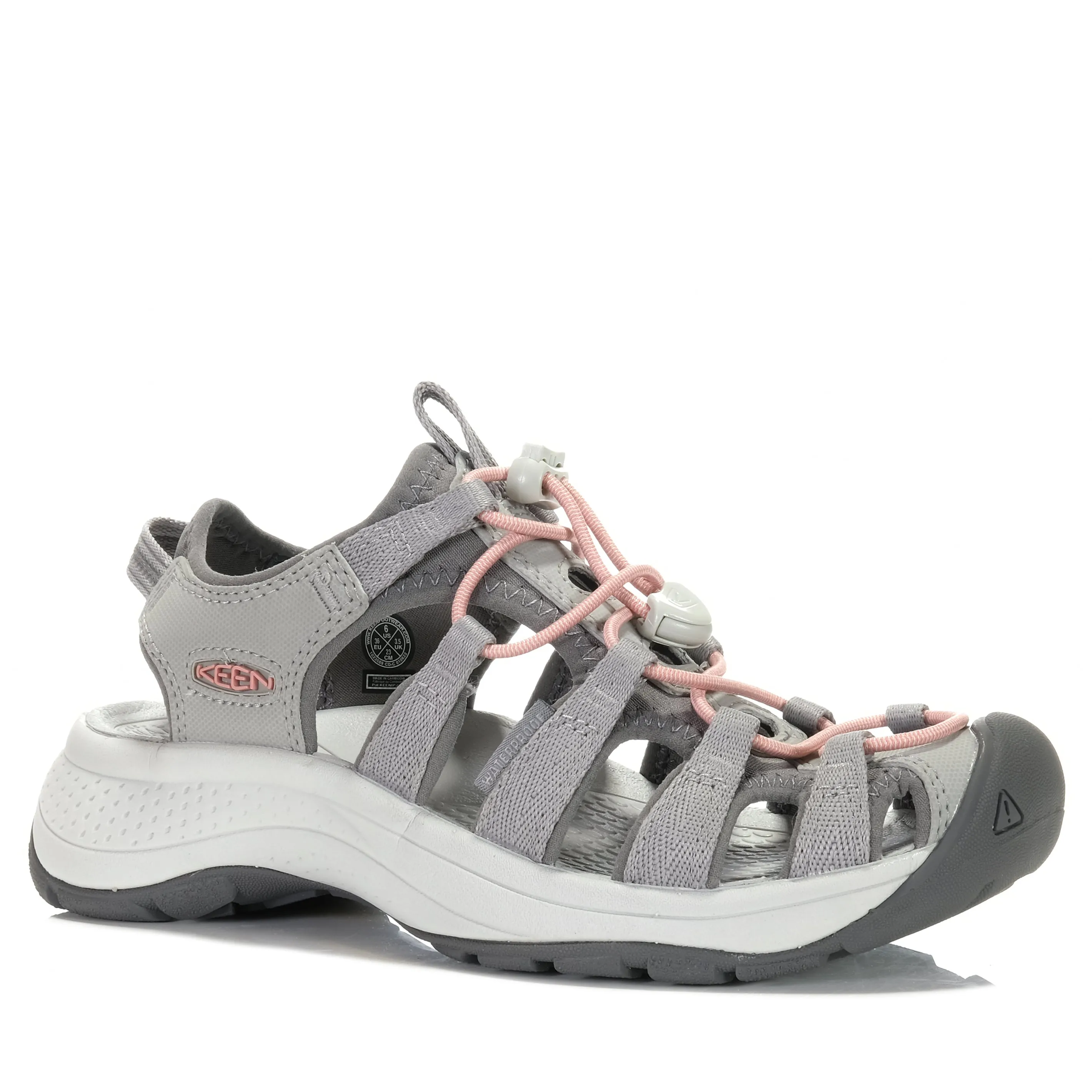 Keen Astoria West Sandal Grey/Coral