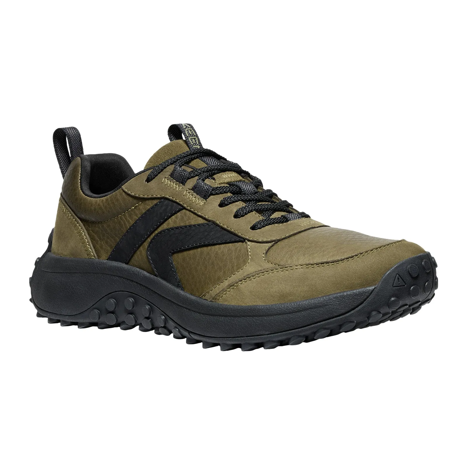 Keen KS86 Sneaker (Men) - Dark Olive/Black Leather