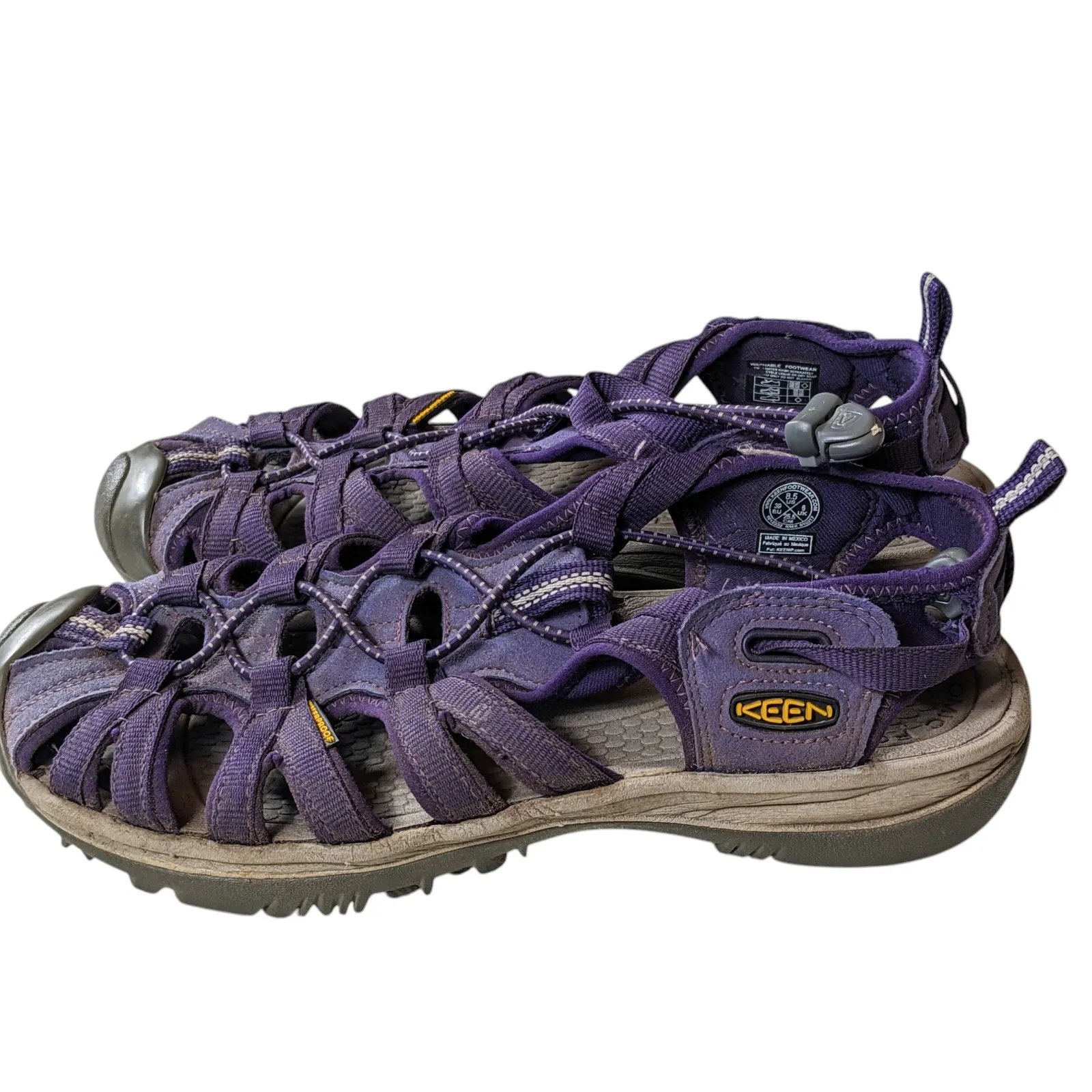 KEEN Sandals Washable Purple Womens 8.5 Outdoor Hiking Sport Trail Adventure