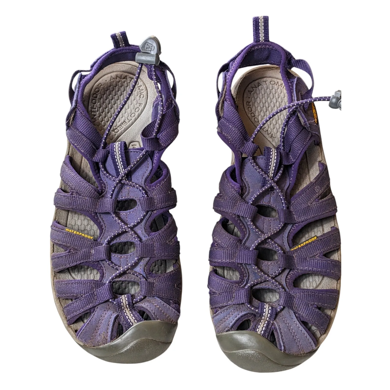 KEEN Sandals Washable Purple Womens 8.5 Outdoor Hiking Sport Trail Adventure