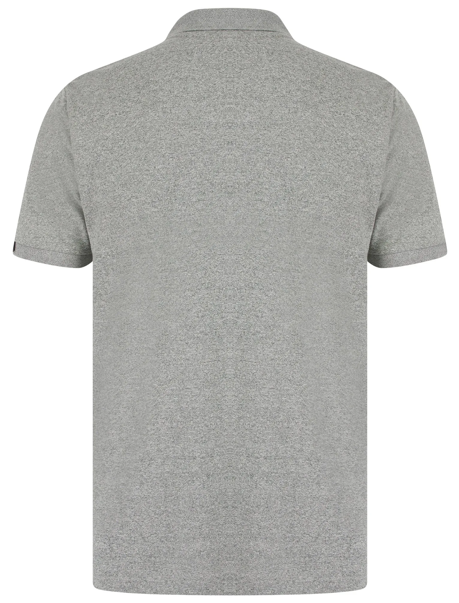 Kieran 2 Grindle Cotton Blend Jersey Polo Shirt in Light Grey - Tokyo Laundry