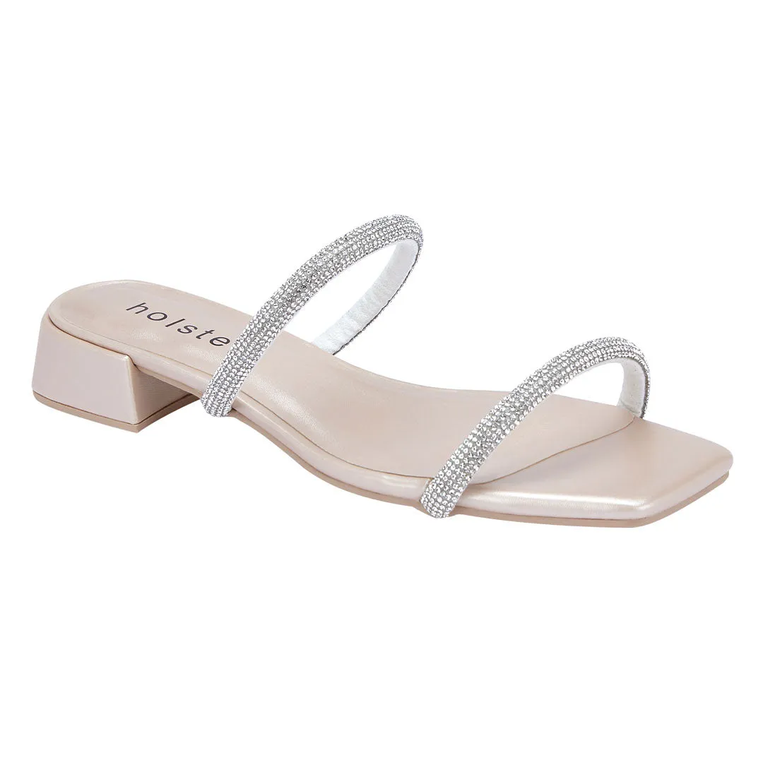 Krystal Heel - Beige