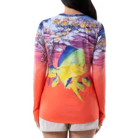 Ladies Beneath The Surface Long Sleeve Sun Protection Shirt