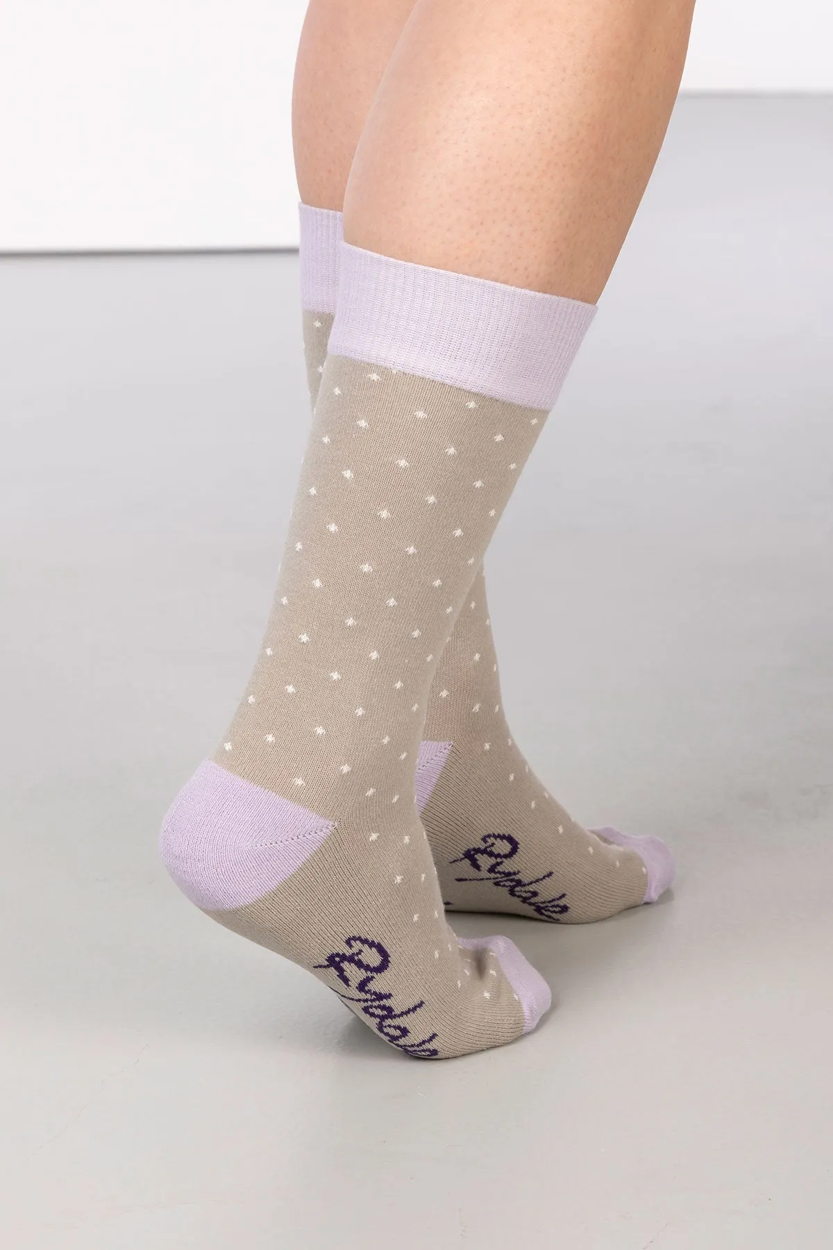 Ladies Dotty Ankle Socks