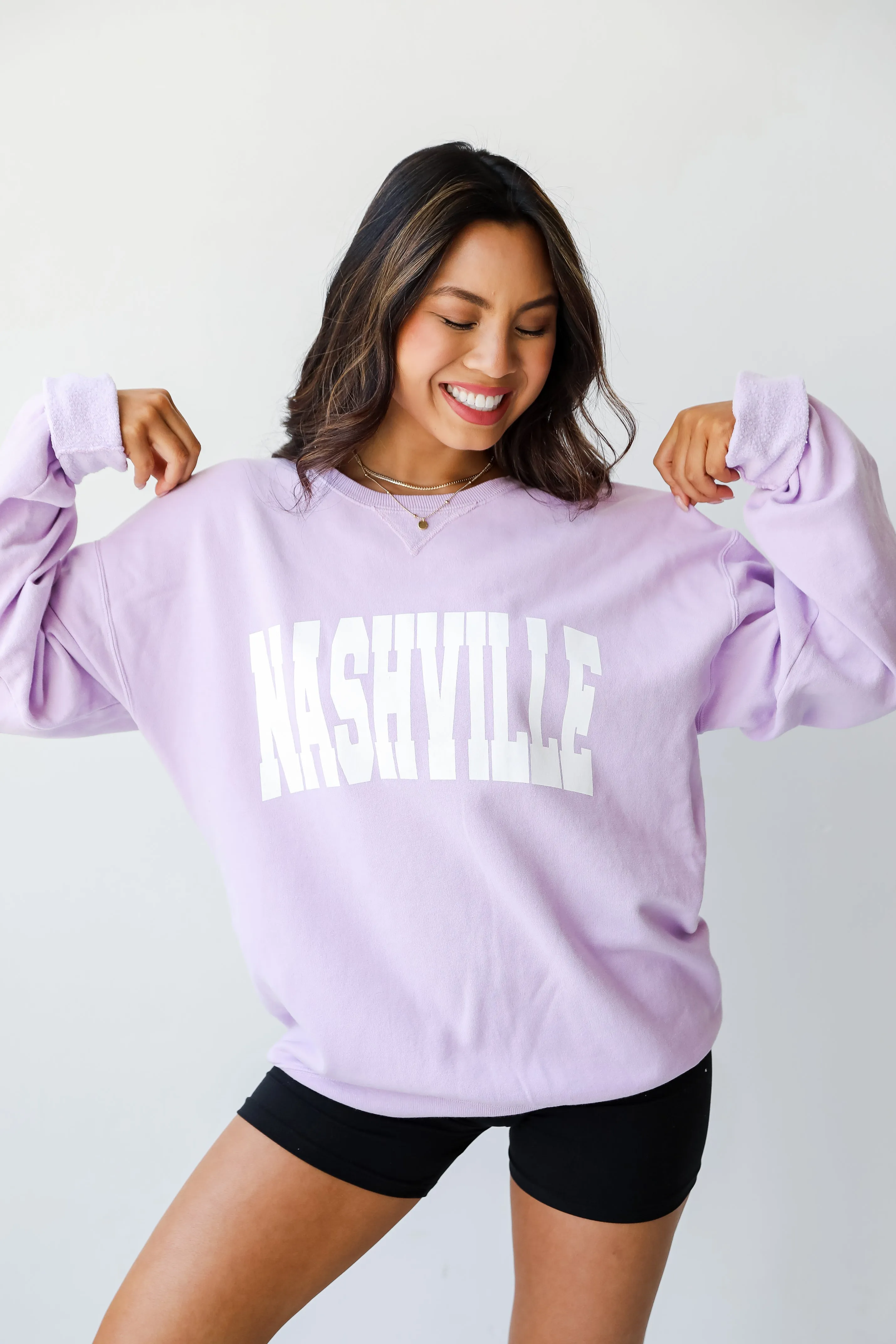 Lavender Nashville Sweatshirt