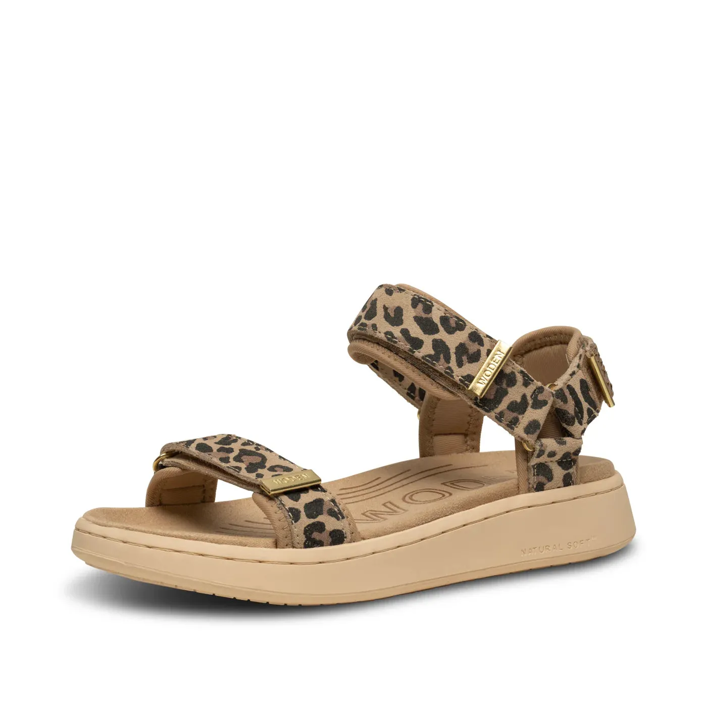 Line Suede - Leopard