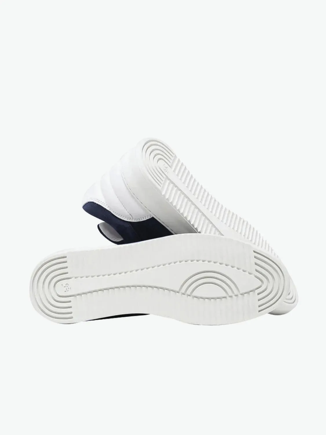 Low Top Ripple Perforated Navy